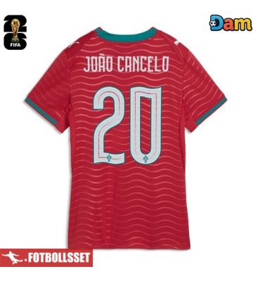 Portugal Joao Cancelo #20 Hemmatröja Dam VM 2026 Kortärmad
